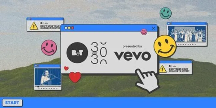 B&T 30 Under 30 Awards 2027, presented by Vevo