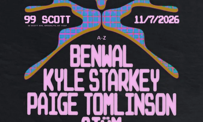 Elsewhere presents: Benwal, Kyle Starkey, Paige Tomlinson, STÜM @ 99 Scott