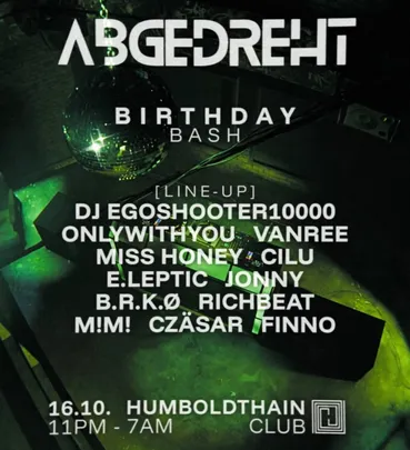 Abgedreht Birthday Bash