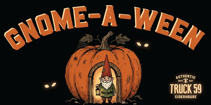 The Great Truck 59 Gnome-a-Ween