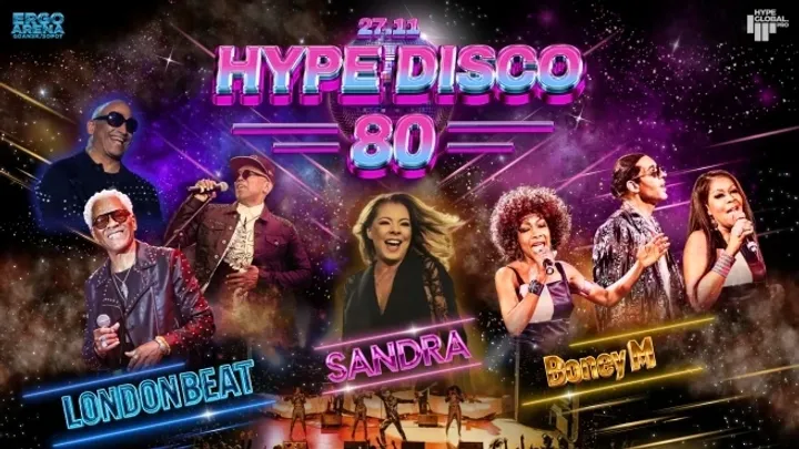 Hype DISCO 80 Festiwal: Sandra, Londonbeat, Boney M