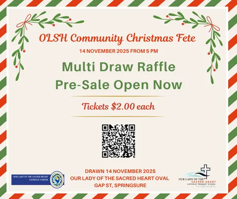 OLSH 2026 Community Fete Multi-Draw Raffle