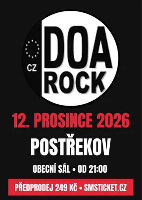 DOA Rock – rocková zábava v Postřekově