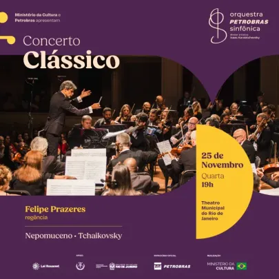 25/11 - Orquestra Petrobras Sinfônica - Concertos Clássicos