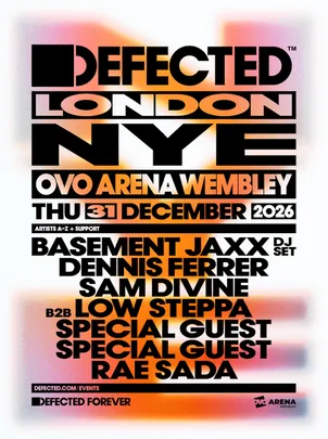 Defected New Year's Eve - OVO Arena Wembley