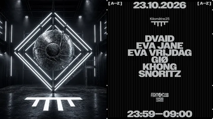 FIGHT CLUB: snoritz, GIO, DVAID, KHØNG, Eva Vrijdag
