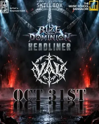 RIZE TO DOMINION: BATTLE OF BANDS   (headlining act) VAL -Victors AXE Lords
