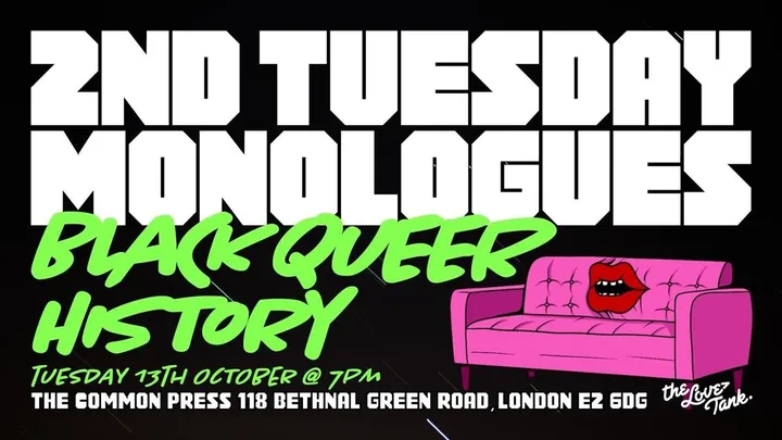 Second Tuesday Monologues - Black Queer History