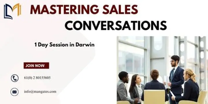 Mastering Sales Conversations: 1 Day Session | Darwin