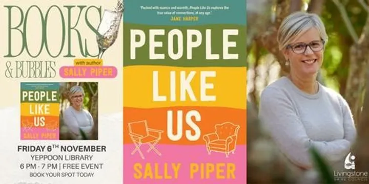 Books & Bubbles with Australian Author Sally Piper
