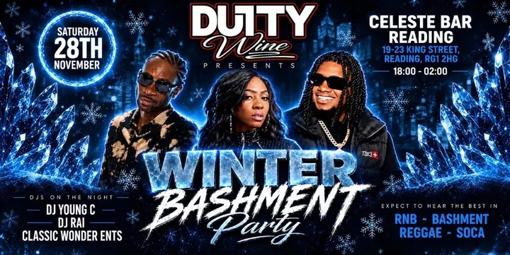 DUTTY WINE READING - BASHMENT WINTER PARTY