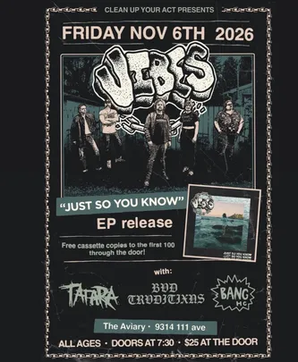 VIBES 'JUST SO YOU KNOW' EP Release