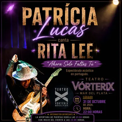 PATRICIA LUCAS - TRIBUTO A RITA LEE EN VORTERIX