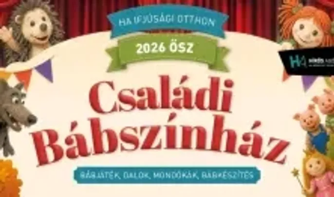 2026_CSALÁDI BÁBSZÍNHÁZ - A három kismalac - Együtt még a farkas eszén is túljárnak a malackák