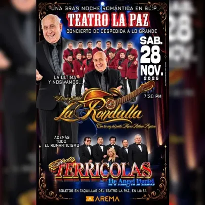 Concierto de despedida a lo grande en San Luis Potosí