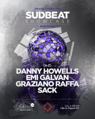 SUDBEAT SHOWCASE w. Emi Galvan, Danny Howells