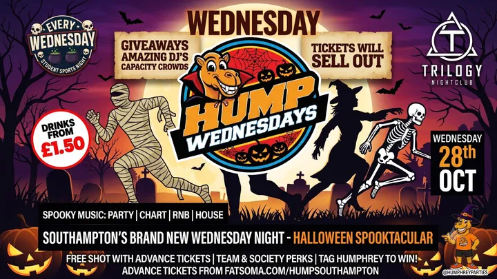 🐫 Hump Wednesdays 🐫 🧟‍♀️🎃👻 HALLOWEEN!! 🧛🏻‍♀️🧟🦇🐈‍⬛
