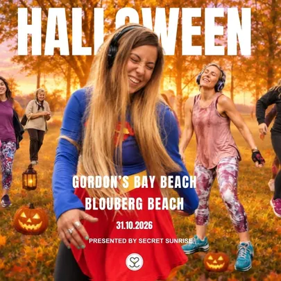 Secret Sunset Halloween | Blouberg Beach | Secret Sunrise Cape Town