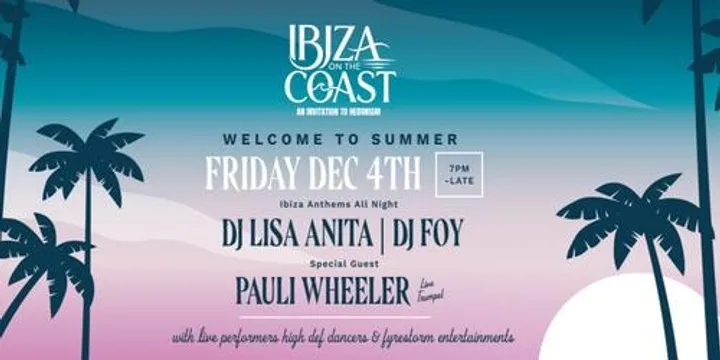 Ibiza on the Coast - Welcome to Summer - Shoal Bay