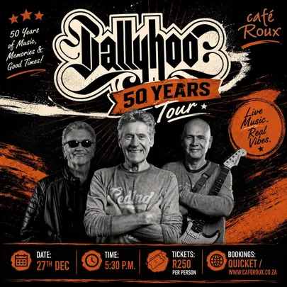 Ballyhoo’s 50 Years Celebration Tour - A Golden Circle Concert