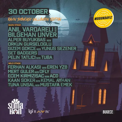 RAVIN SHOWCASE HALLOWEEN EDITION AT SUMA HAN