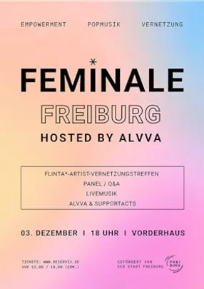 Freiburger Feminale hosted by ALVVA