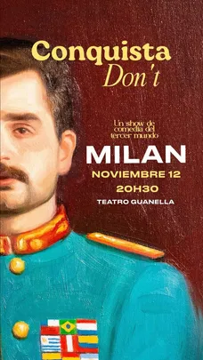 Ricardo Andrade Malo en Milán: Conquista Don’t | Teatro Guanella MILANO, 12 noviembre