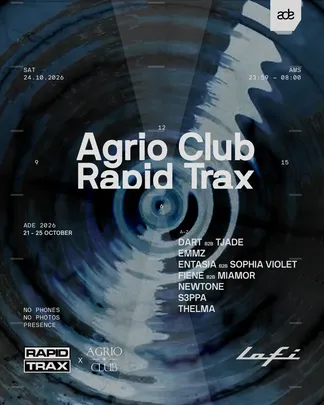 ADE - Agrio Club x Rapid Trax [sold out]