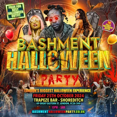BASHMENT HALLOWEEN PARTY - Brixton Shutdown