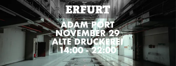Adam Port @ Warehouse Erfurt