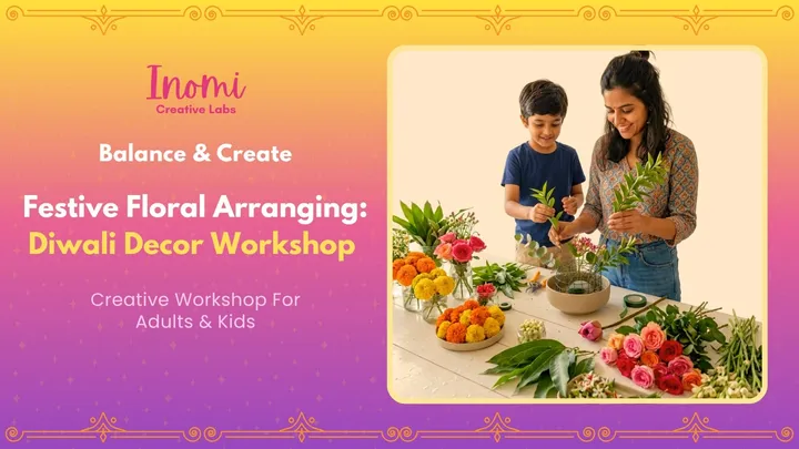 Festive Floral Arranging: Diwali Décor Workshop