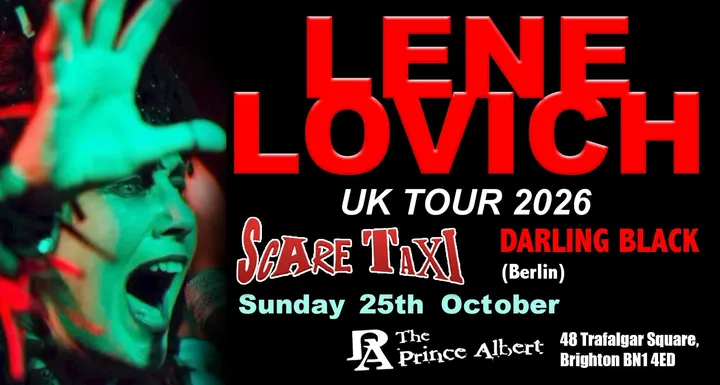 LENE LOVICH + SCARE TAXI & DARLING BLACK ( Berlin) - BRIGHTON