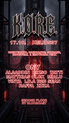 K.Ø.R.E. x ONY x art of urban life x Bloom:cast