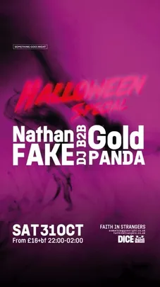 Nathan Fake b2b Gold Panda (Halloween Special)