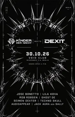 Kinder der Nacht & DEXIT Mannheim - Halloween Rave