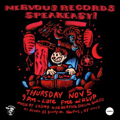 Nervous Records Speakeasy with Cosmo & Mike Nervous