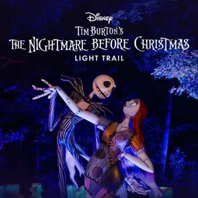 Disney Tim Burton’s The Nightmare Before Christmas Light Trail