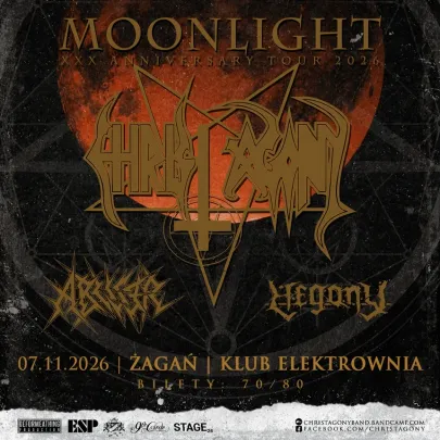 CHRIST AGONY Moonlight XXX-Anniversary Tour 2026 - Żagań