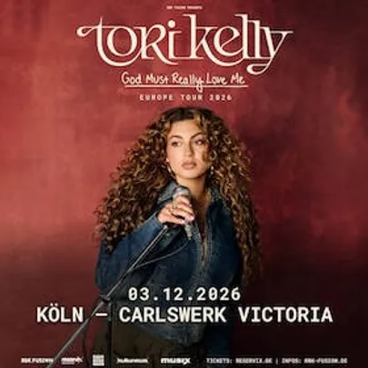 Tori Kelly VIP SOUNDCHECK PARTY PACKAGE - God Must Really Love Me Europe Tour