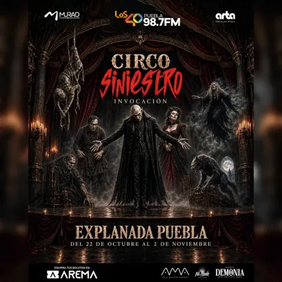 Circo Siniestro Invocación en Puebla