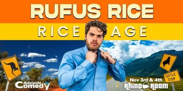 RUFUS RICE: RICE AGE - ADELAIDE 3rd Nov