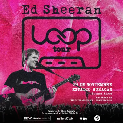 ED SHEERAN en Huracán