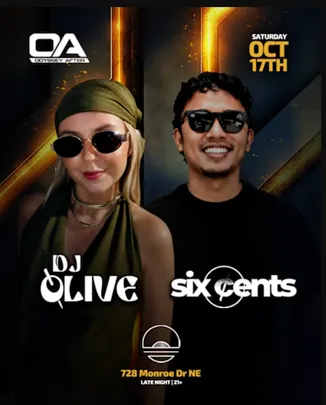 Six Cents & Dj Olive At Odyssey After