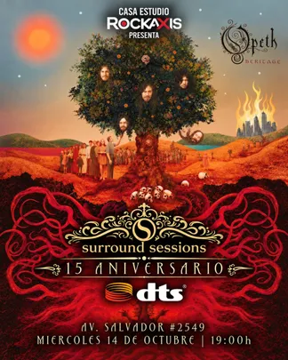 SURROUND SESSIONS: OPETH - HERITAGE + PALE COMMUNION EN CASA ESTUDIO ROCKAXIS
