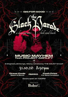 Gig For Good : The Black Parade (Halloween night special)