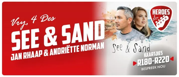 See & Sand - Jan Rhaap & Andriëtte Norman | Heroes Live