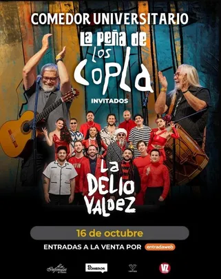 LA PEÑA DE LOS COPLA con LA DELIO VALDEZ