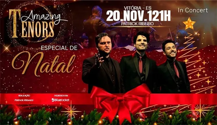 Amazing Tenores | Sing Bocelli | In Concert