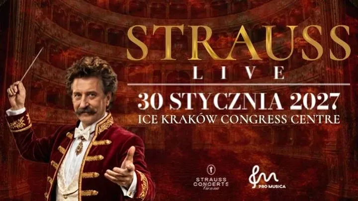 STRAUSS LIVE - KONCERT NOWOROCZNY Z WIEDNIA