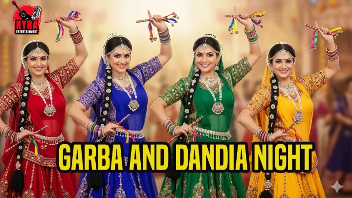 Dandia and Garba at Club Berly, Gurgaon